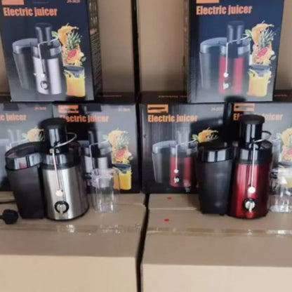 (Le jus sort d’un côté, les déchets de l’autre) Extracteur DoubleSortie 800W TIK