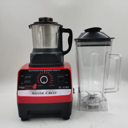 Moulinex Silver Crest 9500W + 4 casseroles + 6 cuillères
